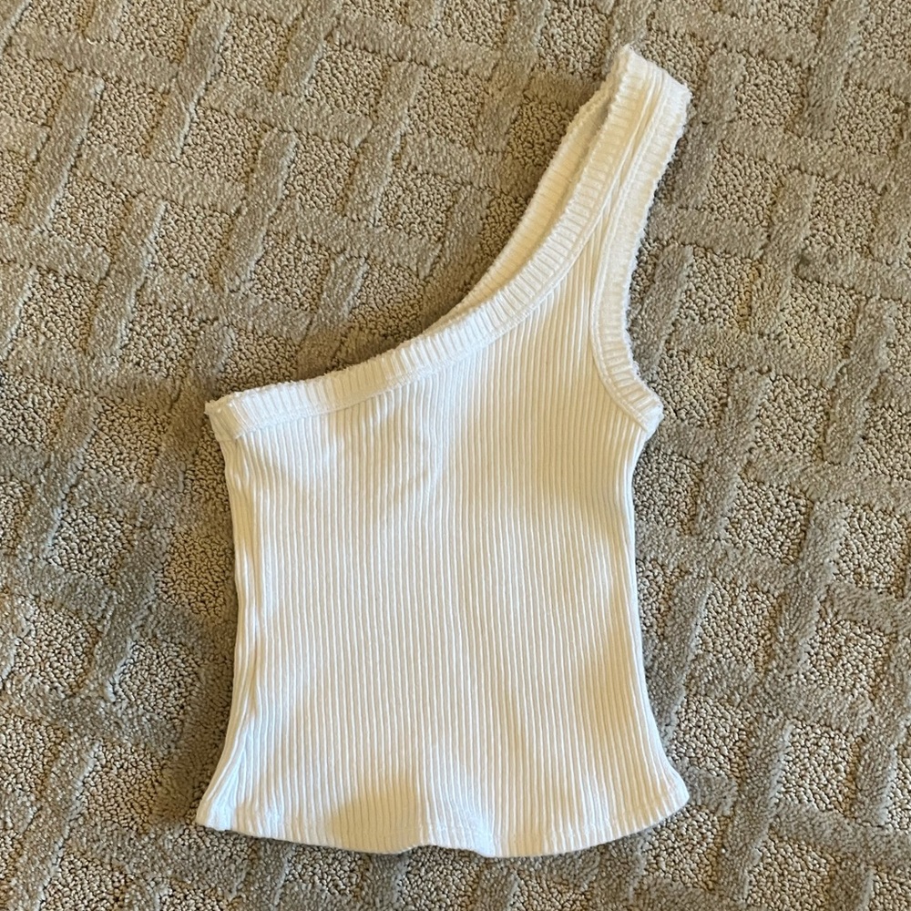 One shoulder urban outfitters crop top XS